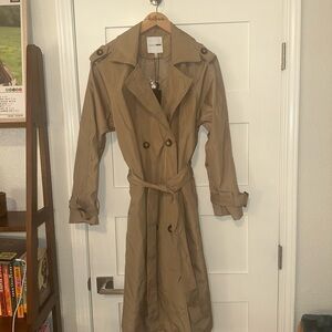 Women's Tan Trench Coat